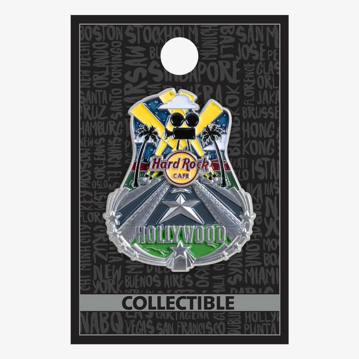 Collectible 3D Core City Guitar Pin image number 2